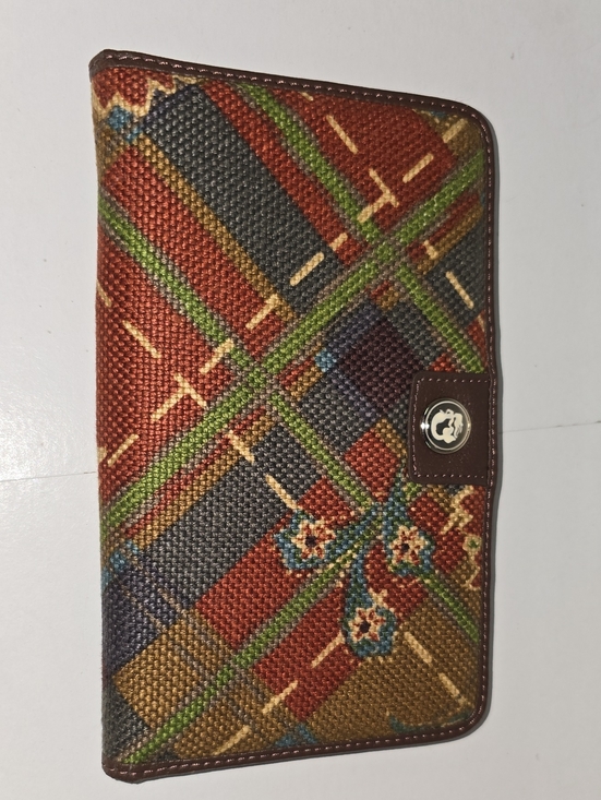 Spartina 449 Handbags - Spartina 449 Multicolor Gracie Woven Plaid Continental Wallet